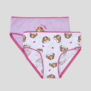 NWT Nickelodeon PAW Patrol Toddler Girls Shorts Underwear Panties Set of 2